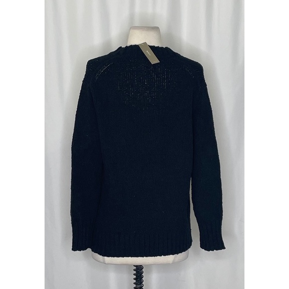 NWT!! J. CREW Marina V-Neck Cardigan Sweater Pockets Solid Black Preppy X-Small - Picture 9 of 15